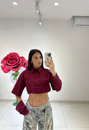Camicia Ken Crop