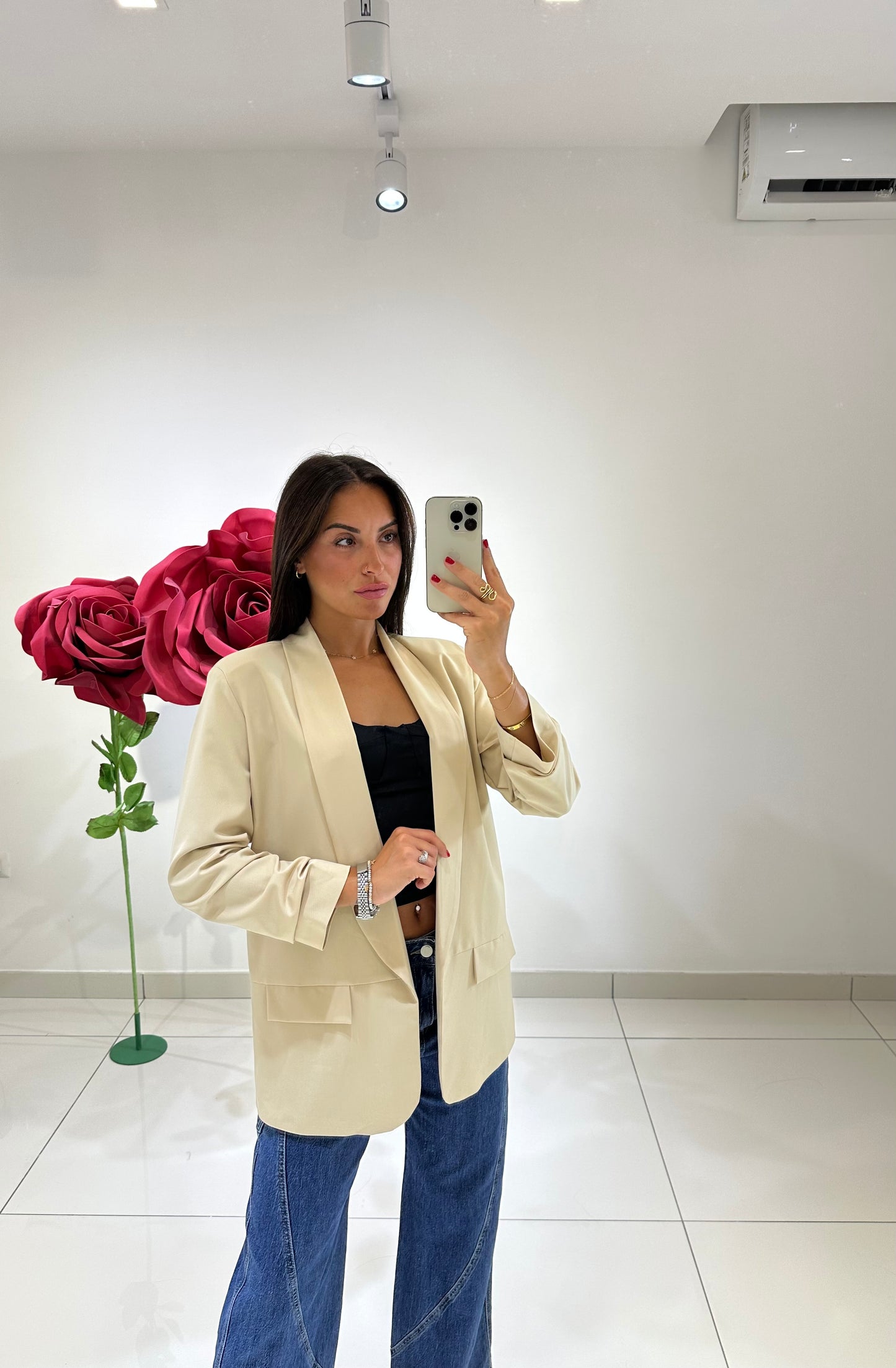 Blazer Curly