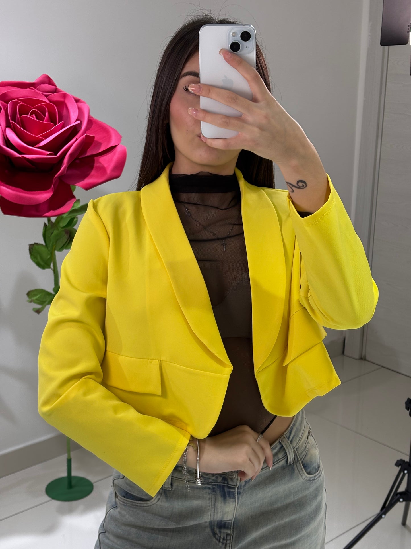 Blazer Crop Linda