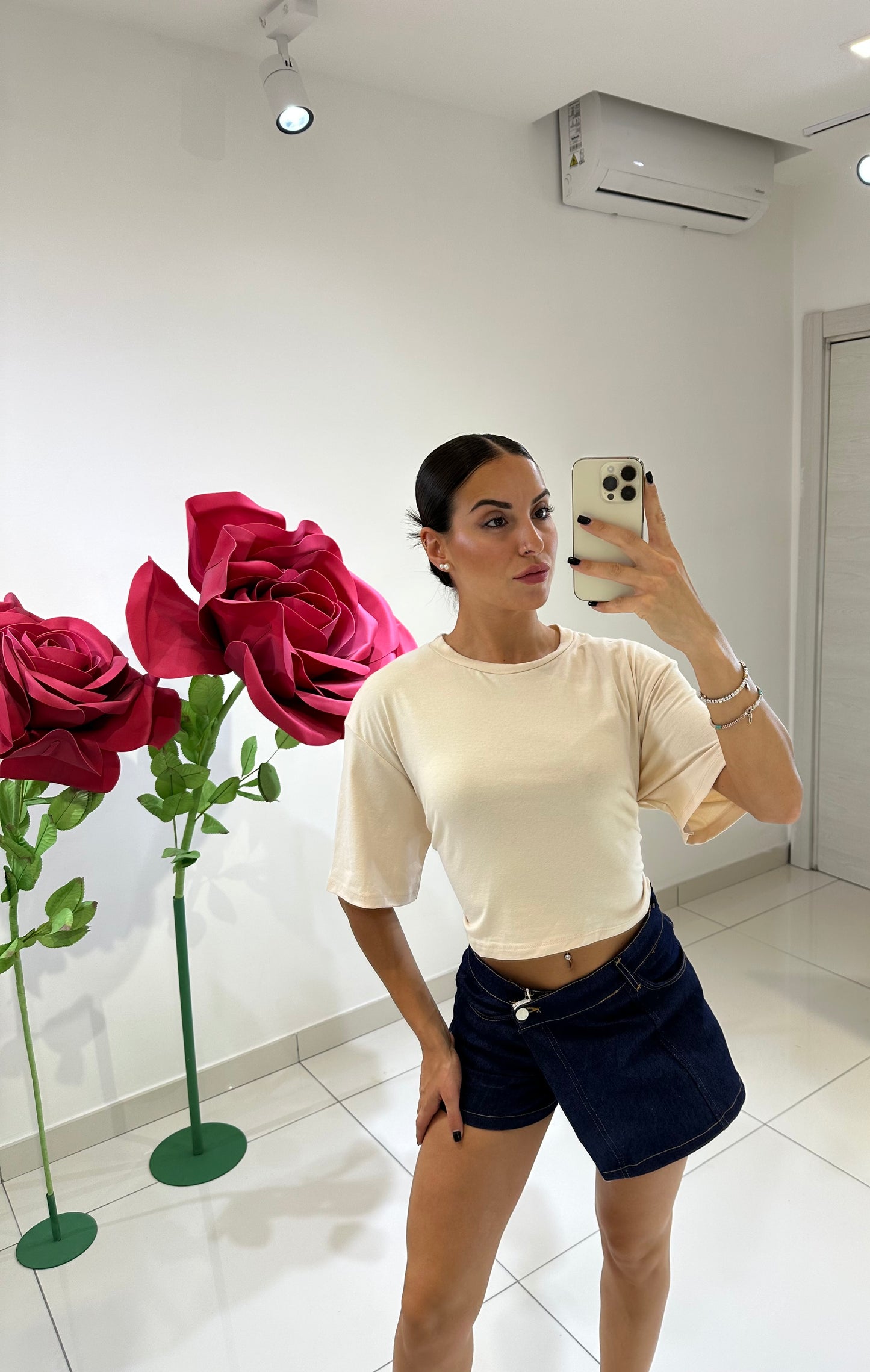 T-shirt Zoe Crop