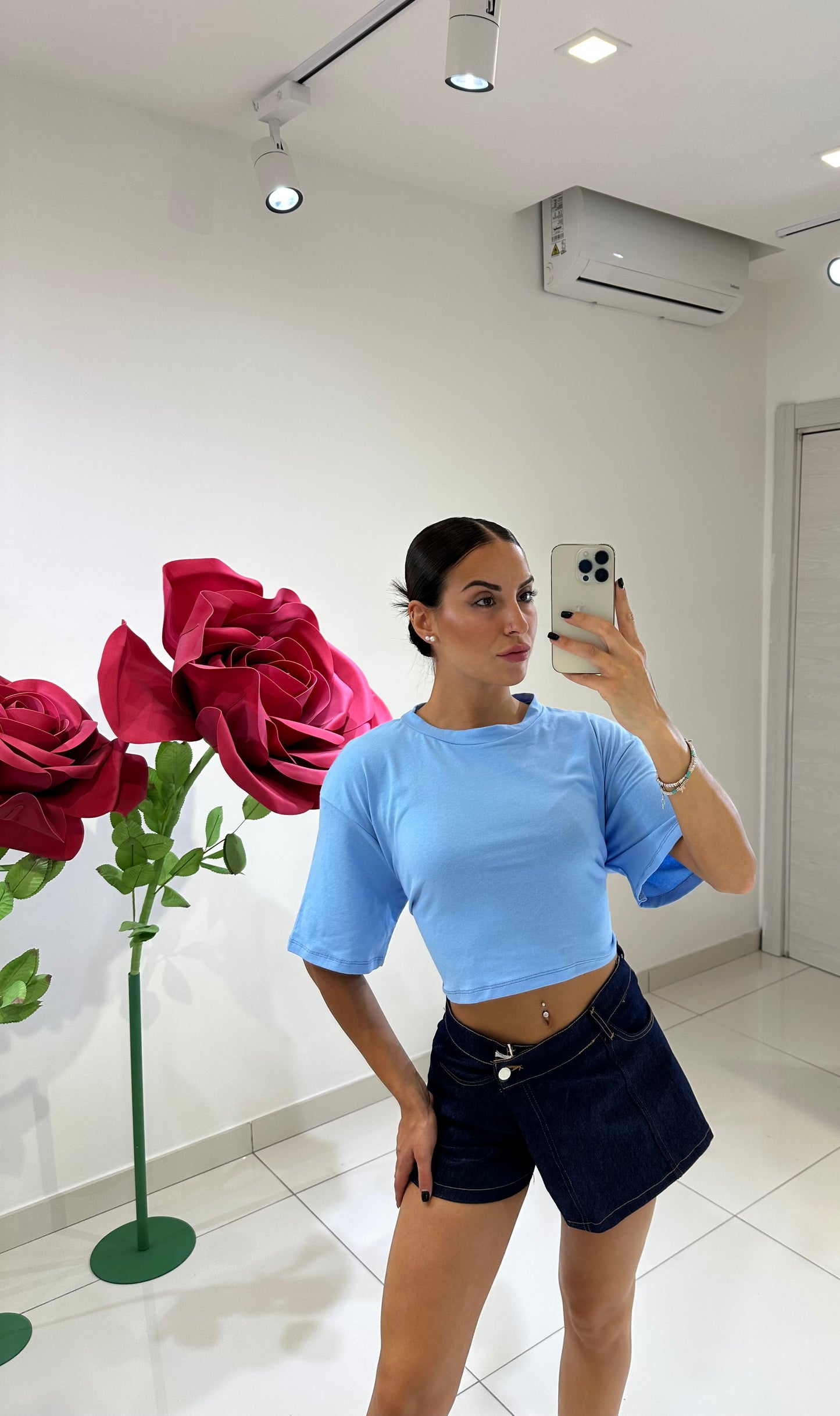 T-shirt Zoe Crop