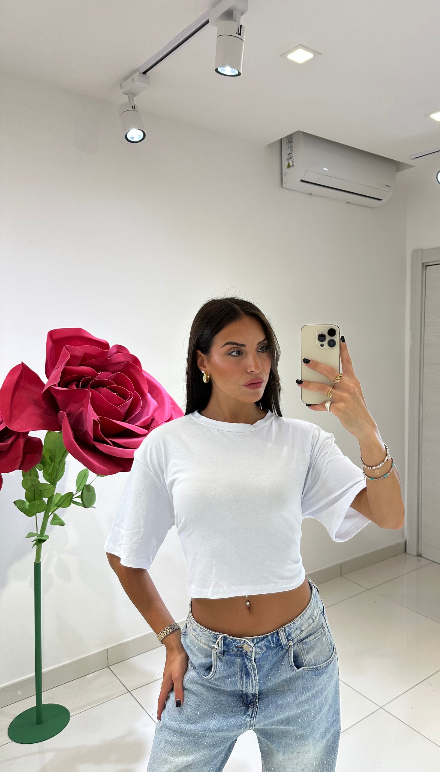 T-shirt Zoe Crop