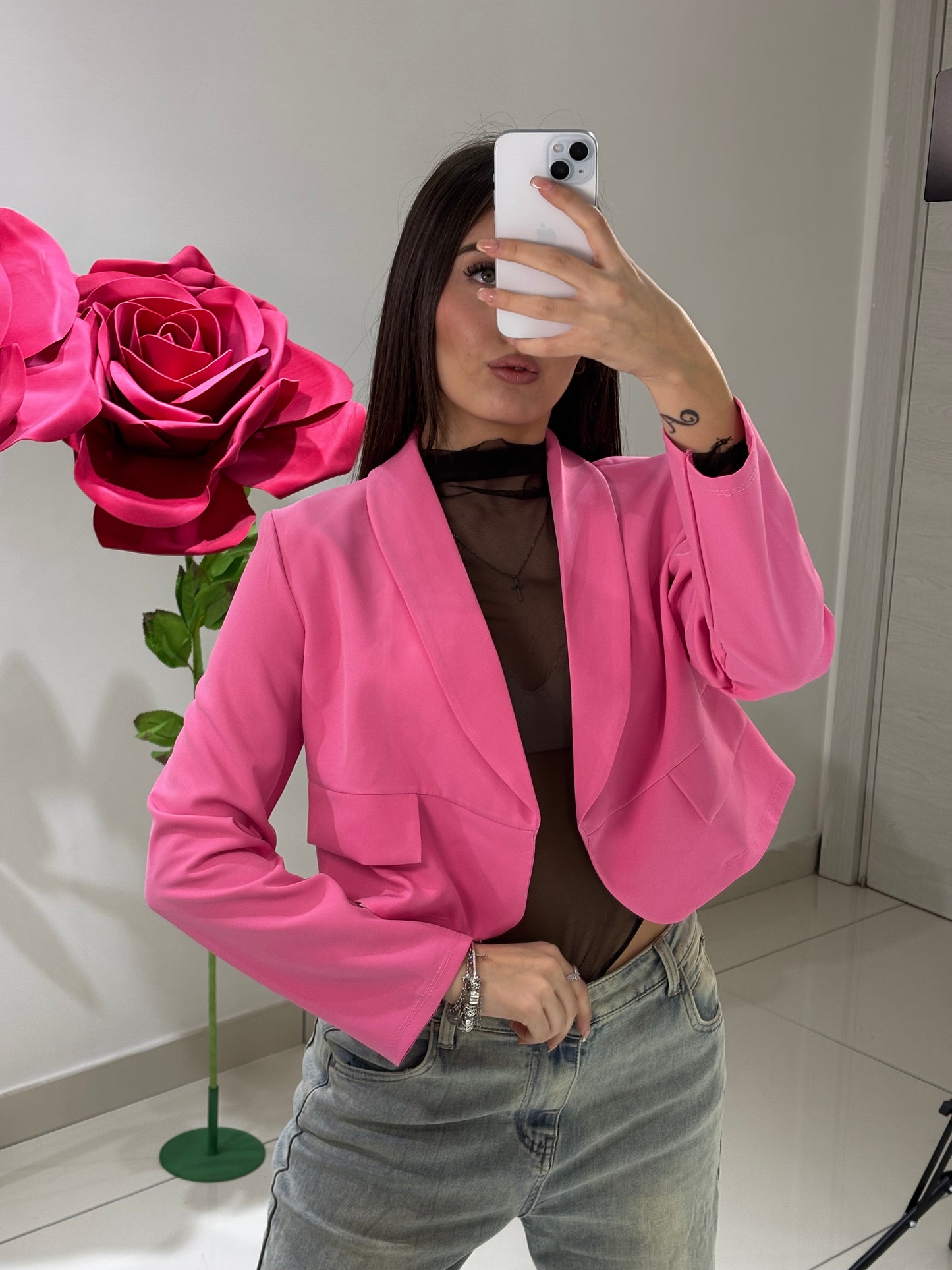 Blazer Crop Linda