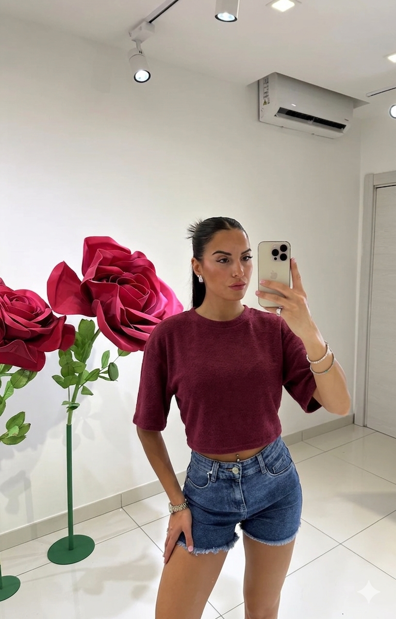 Zoe Crop T-shirt