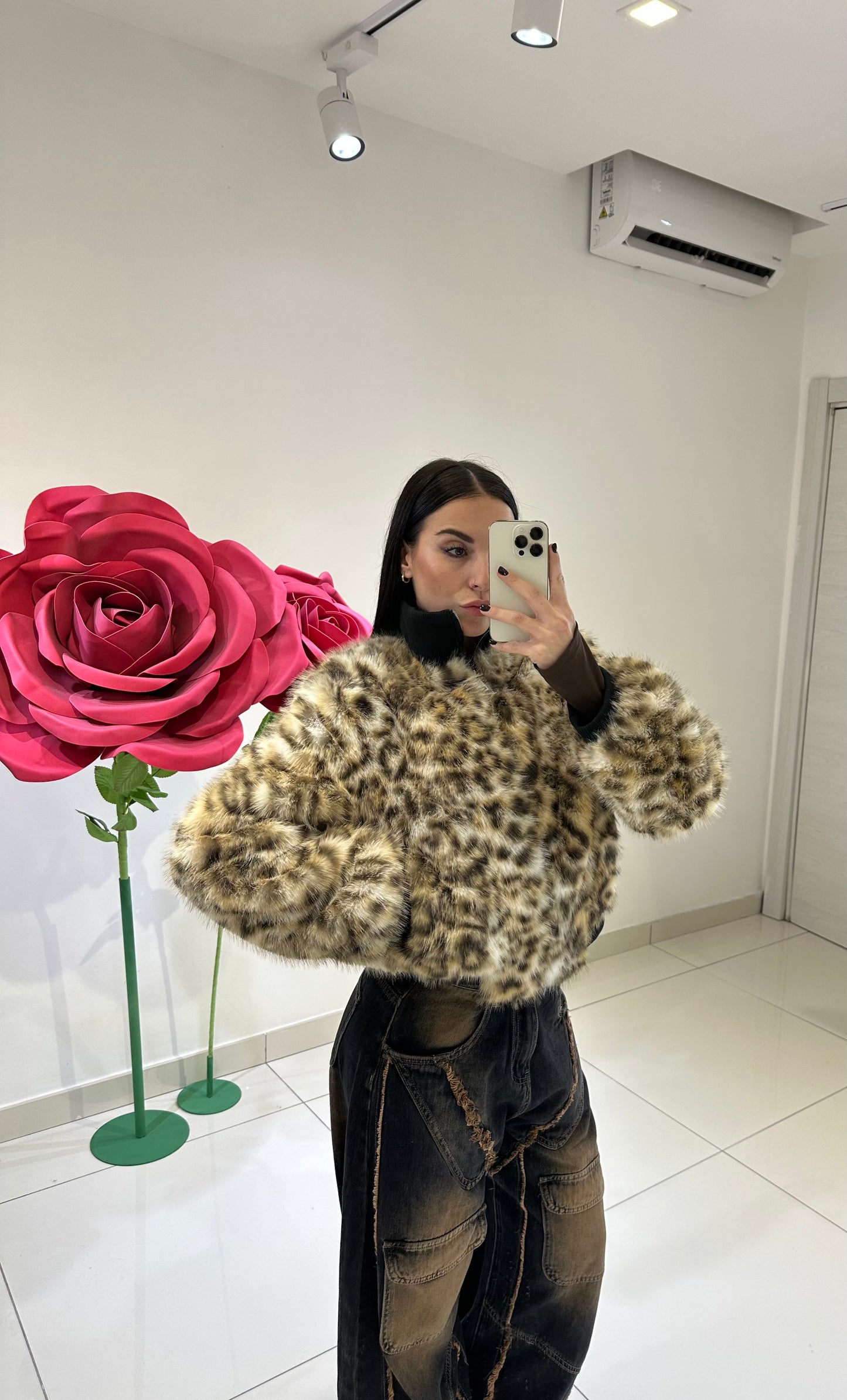 Bomber Pelliccia Scar