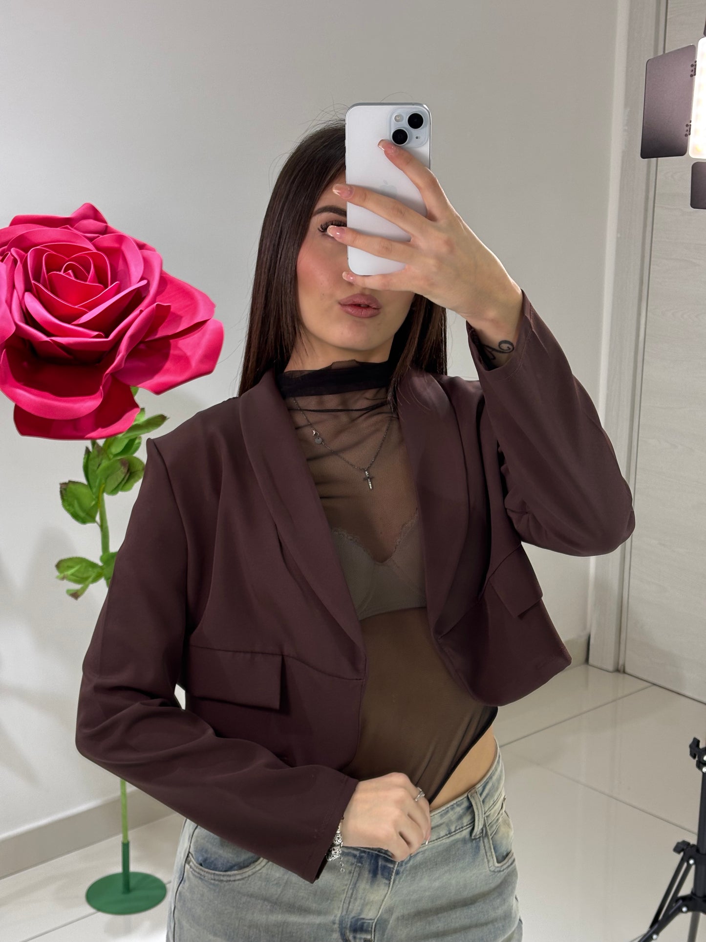 Blazer Crop Linda