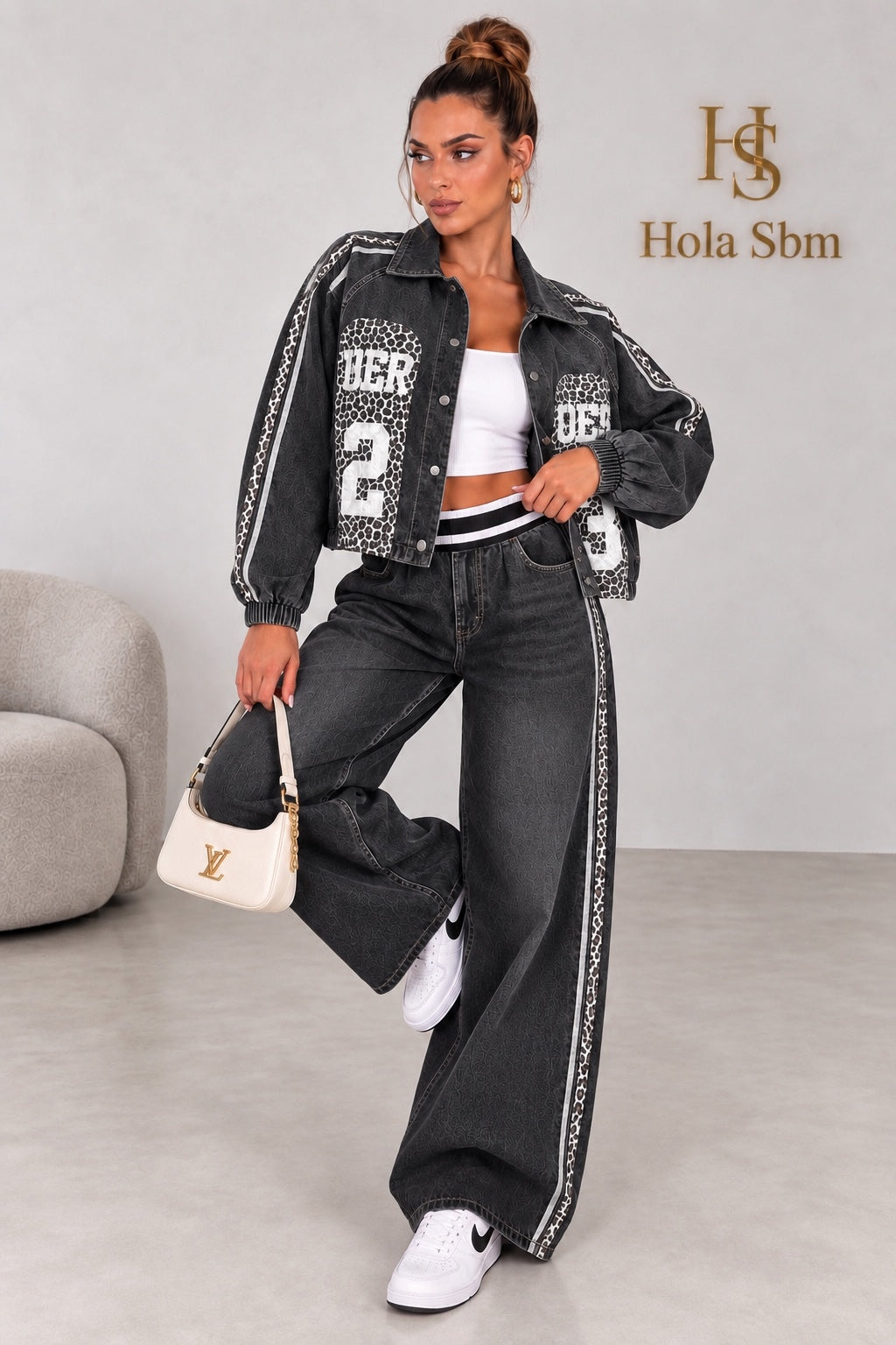 Coordset Alba nero - Hola Sbm