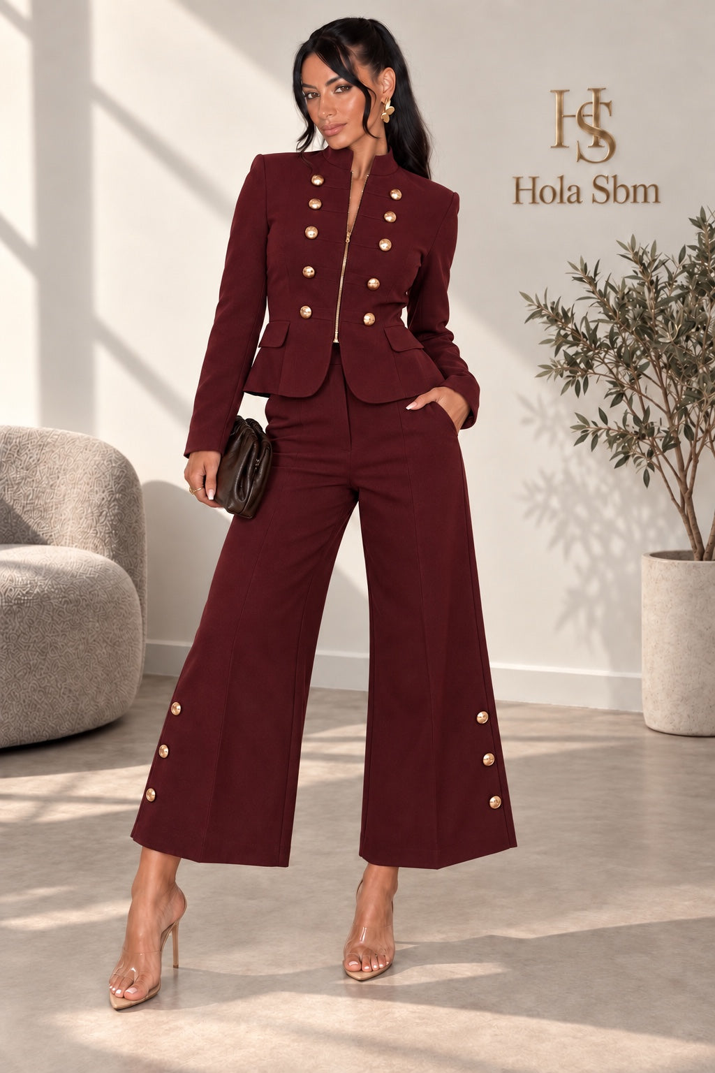 Coordset Antonya Bordeaux