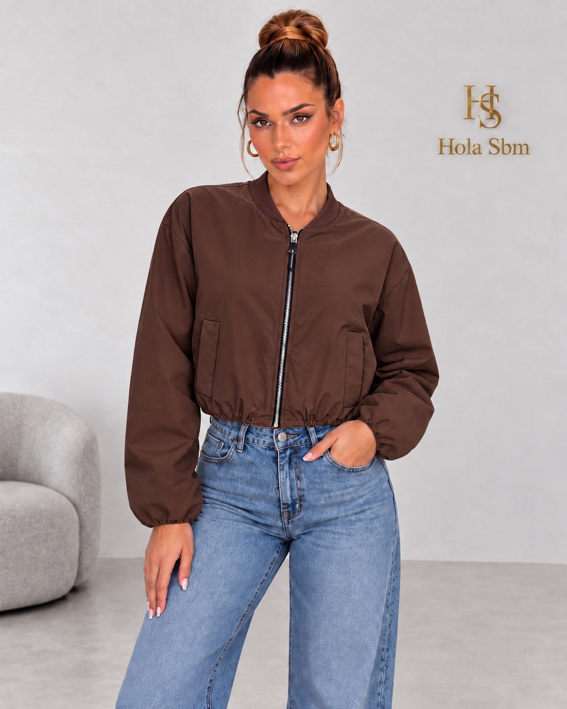 Jacket Rama testa di moro