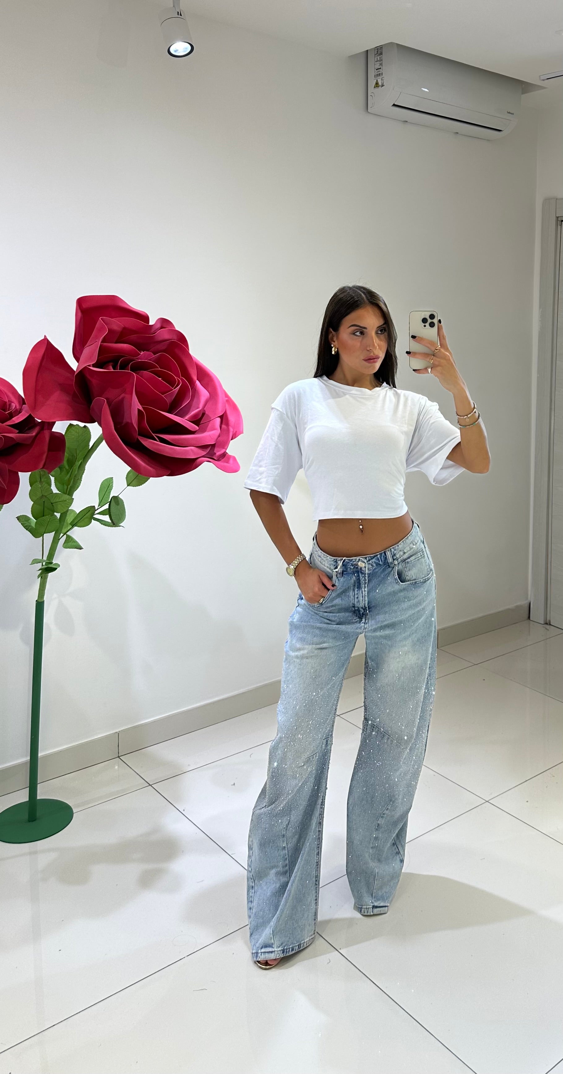 T-shirt Zoe Crop