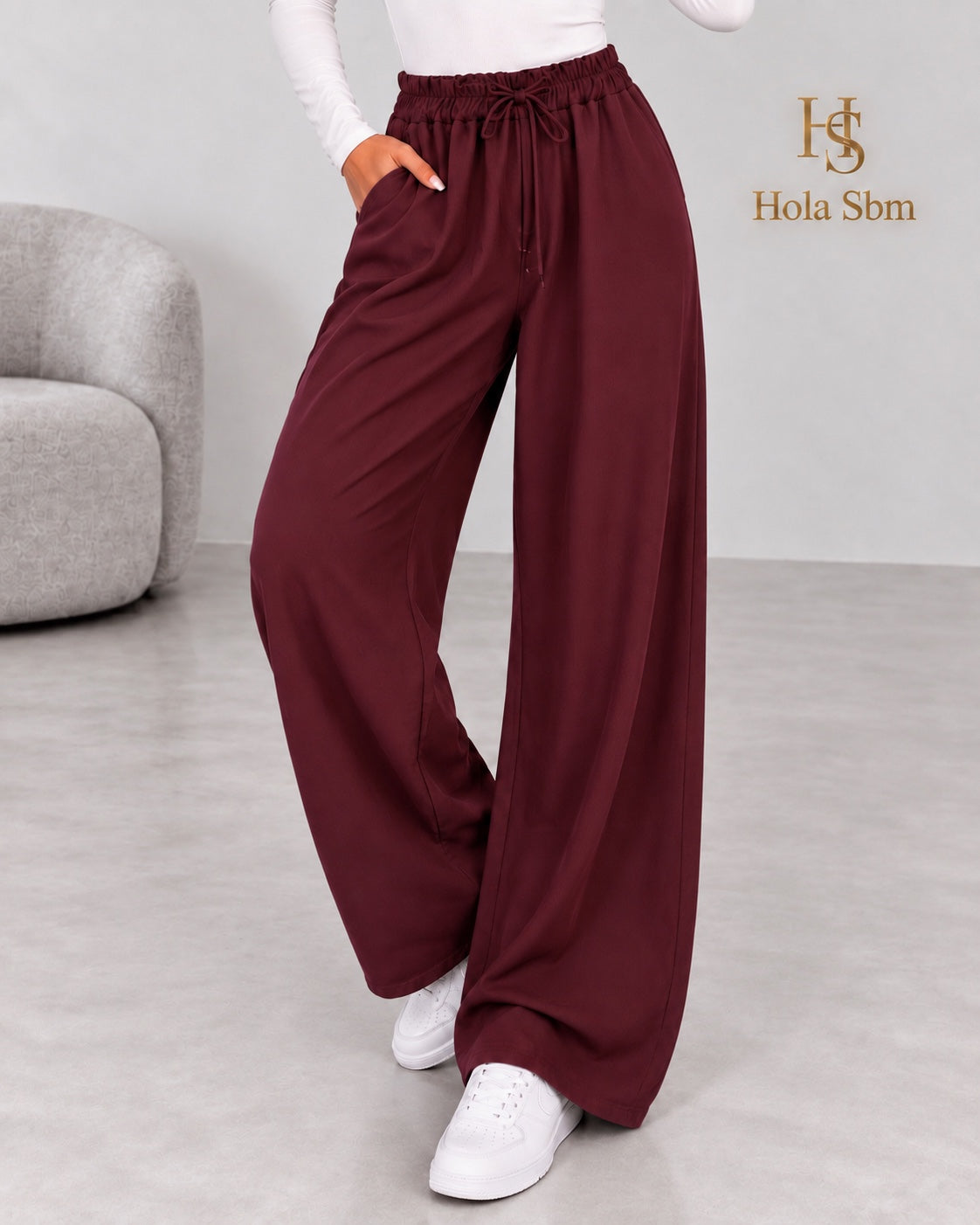 Pantalone Piton bordeaux
