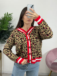 Cardigan Animalier