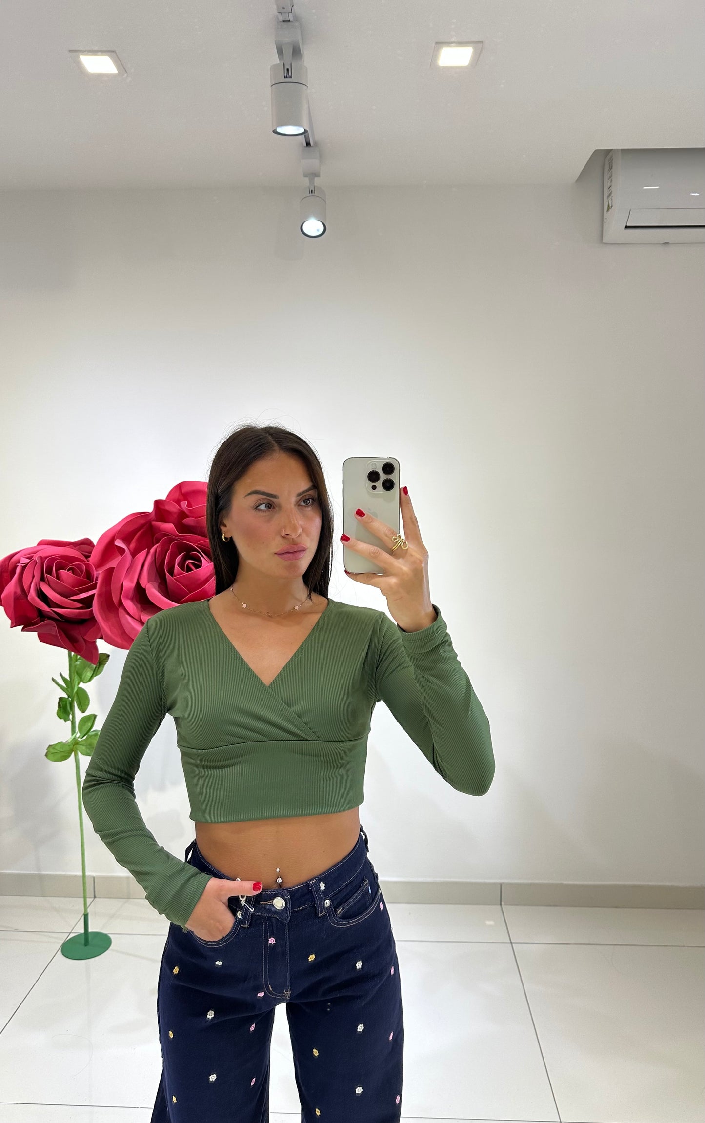 Maglia Crop Anna