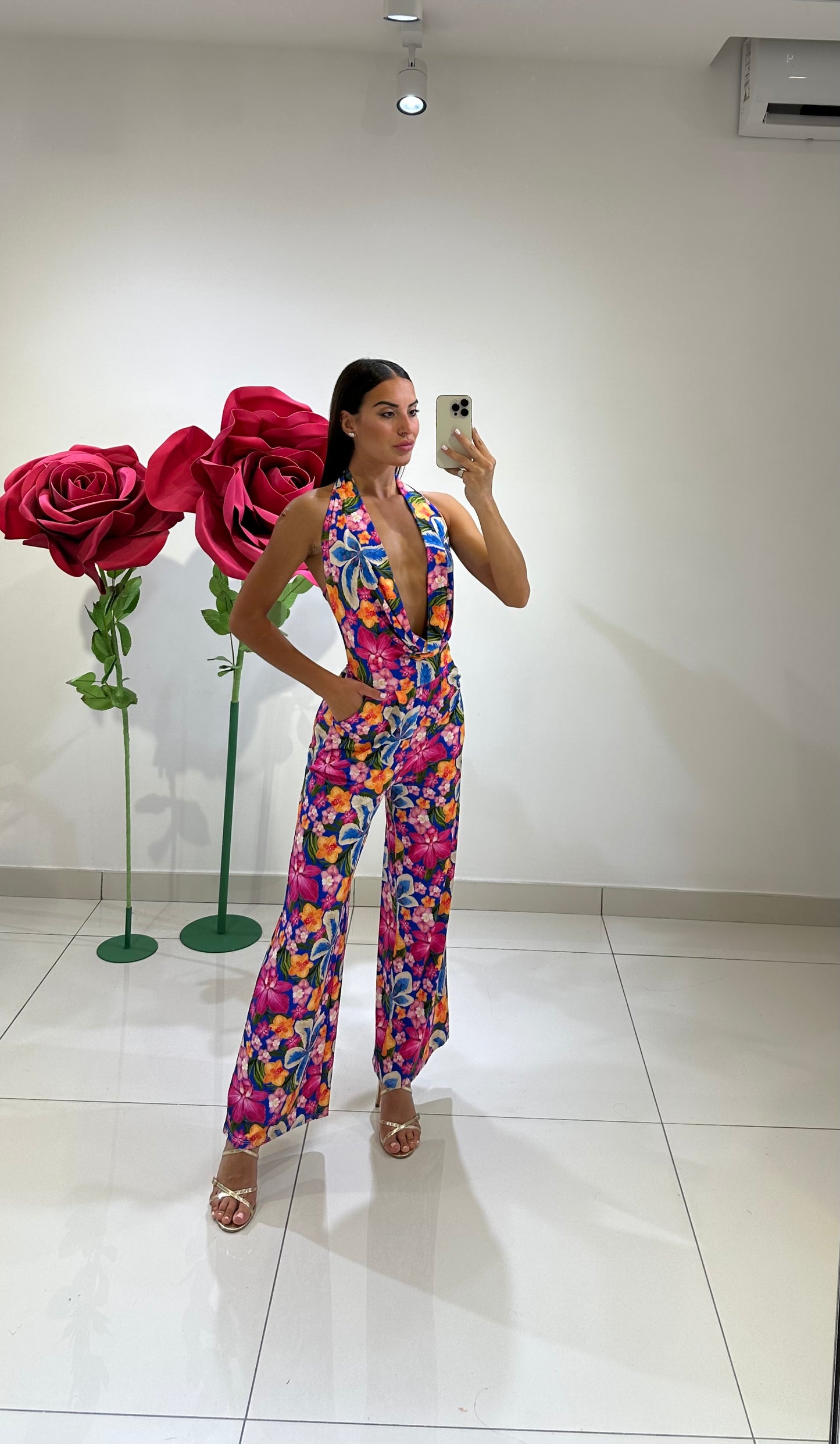 Jumpsuite Elsa Flower