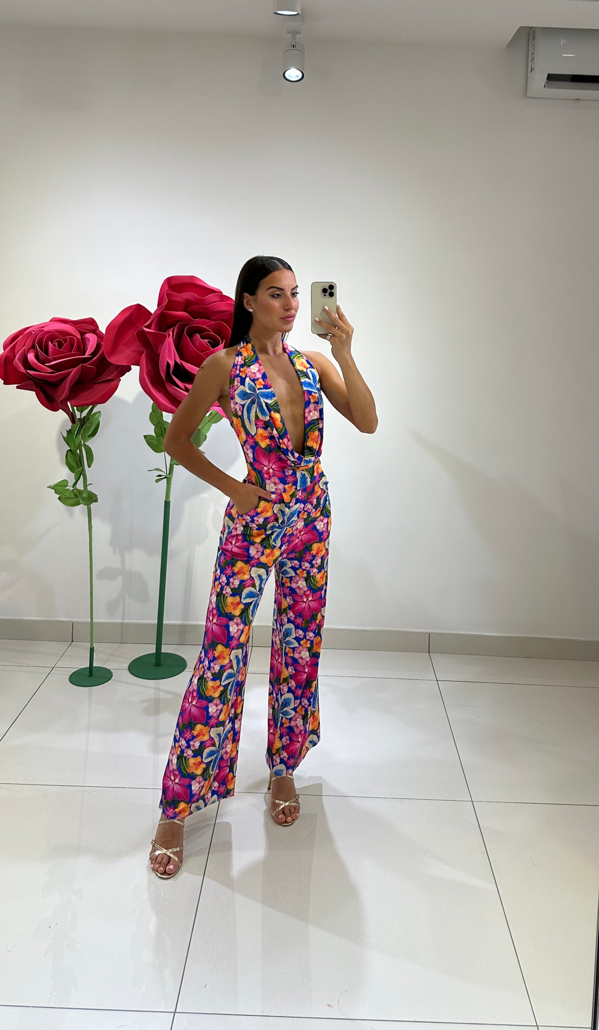 Jumpsuite Elsa Flower