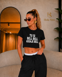 T-shirt Crop Bell