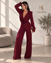 Jumpsuit Madam bordeaux