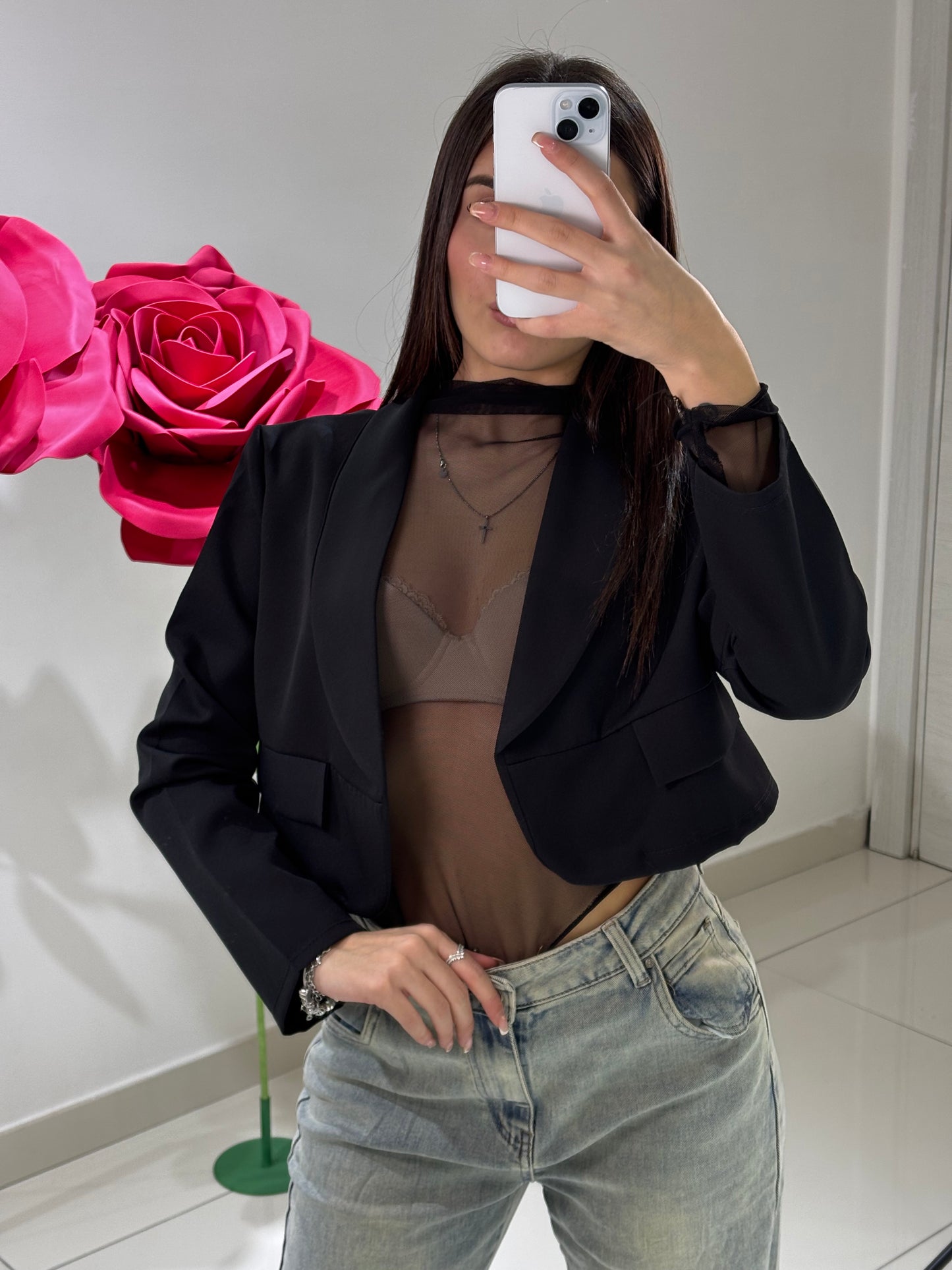 Blazer Crop Linda