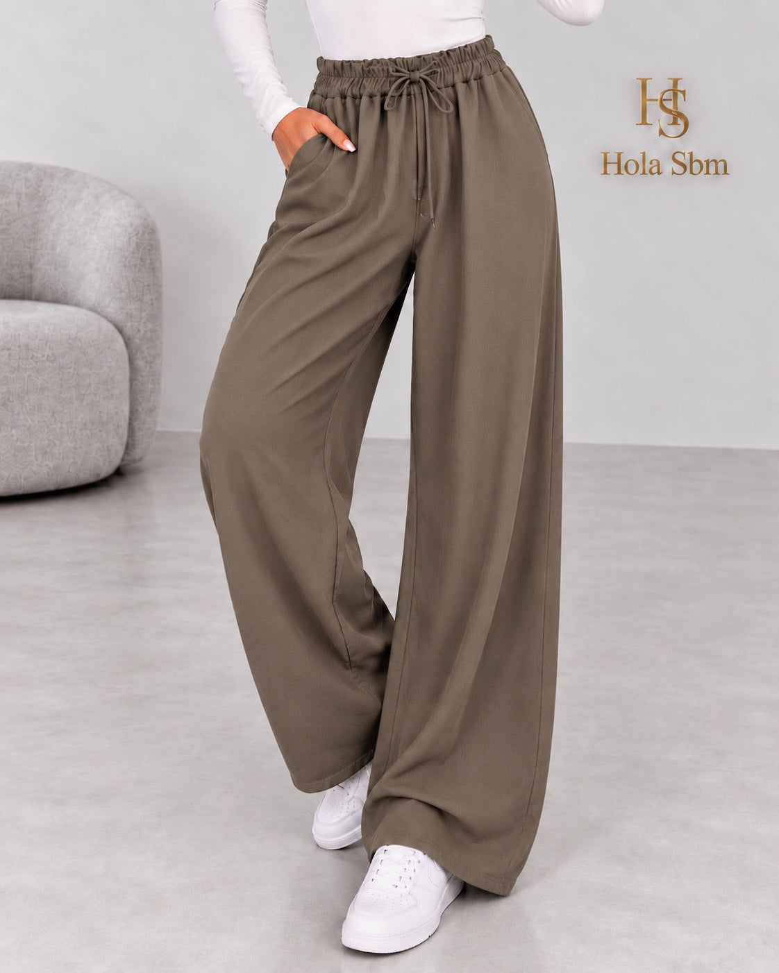 Pantalone Piton tortora