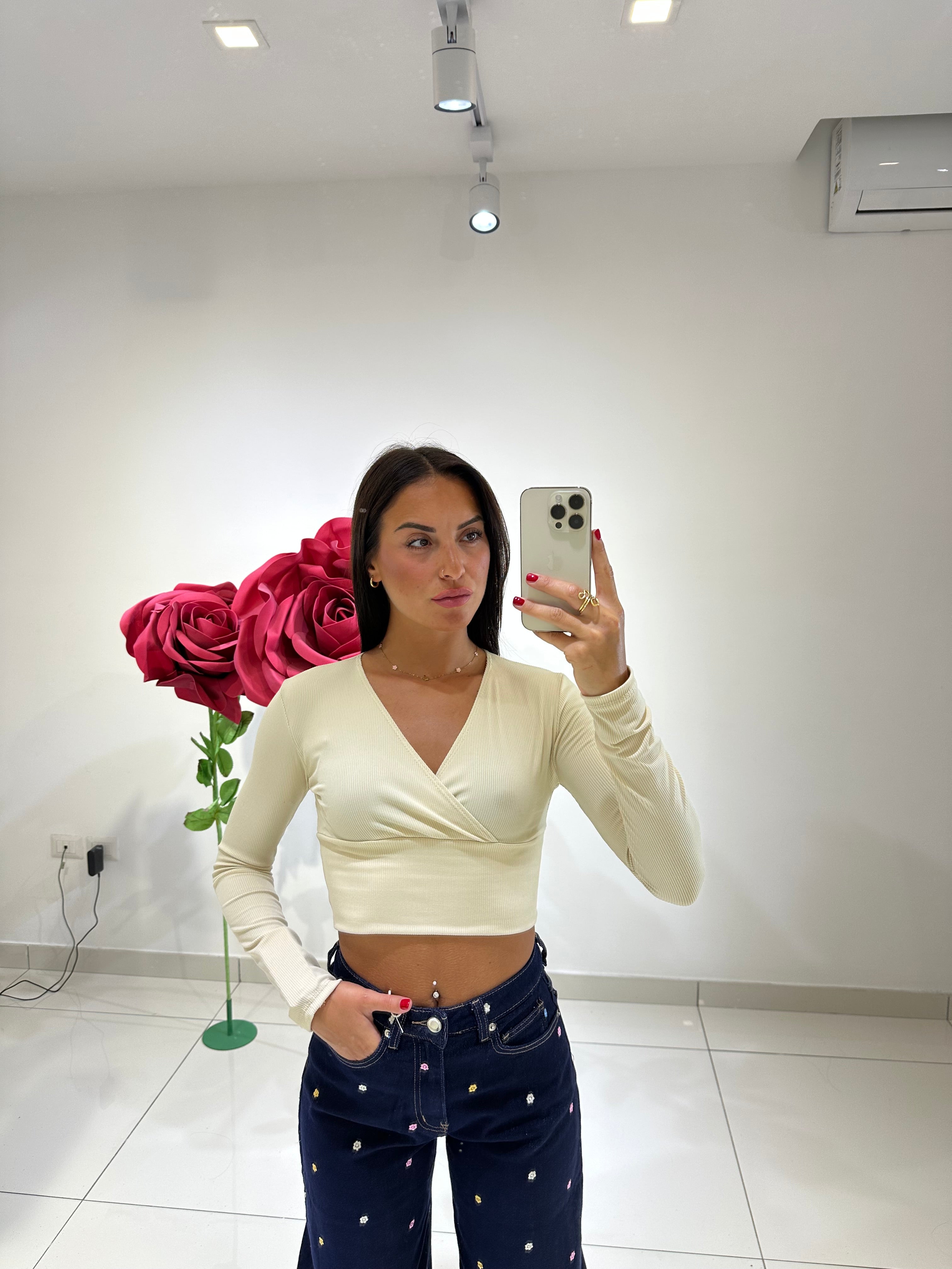 Maglia Crop Anna