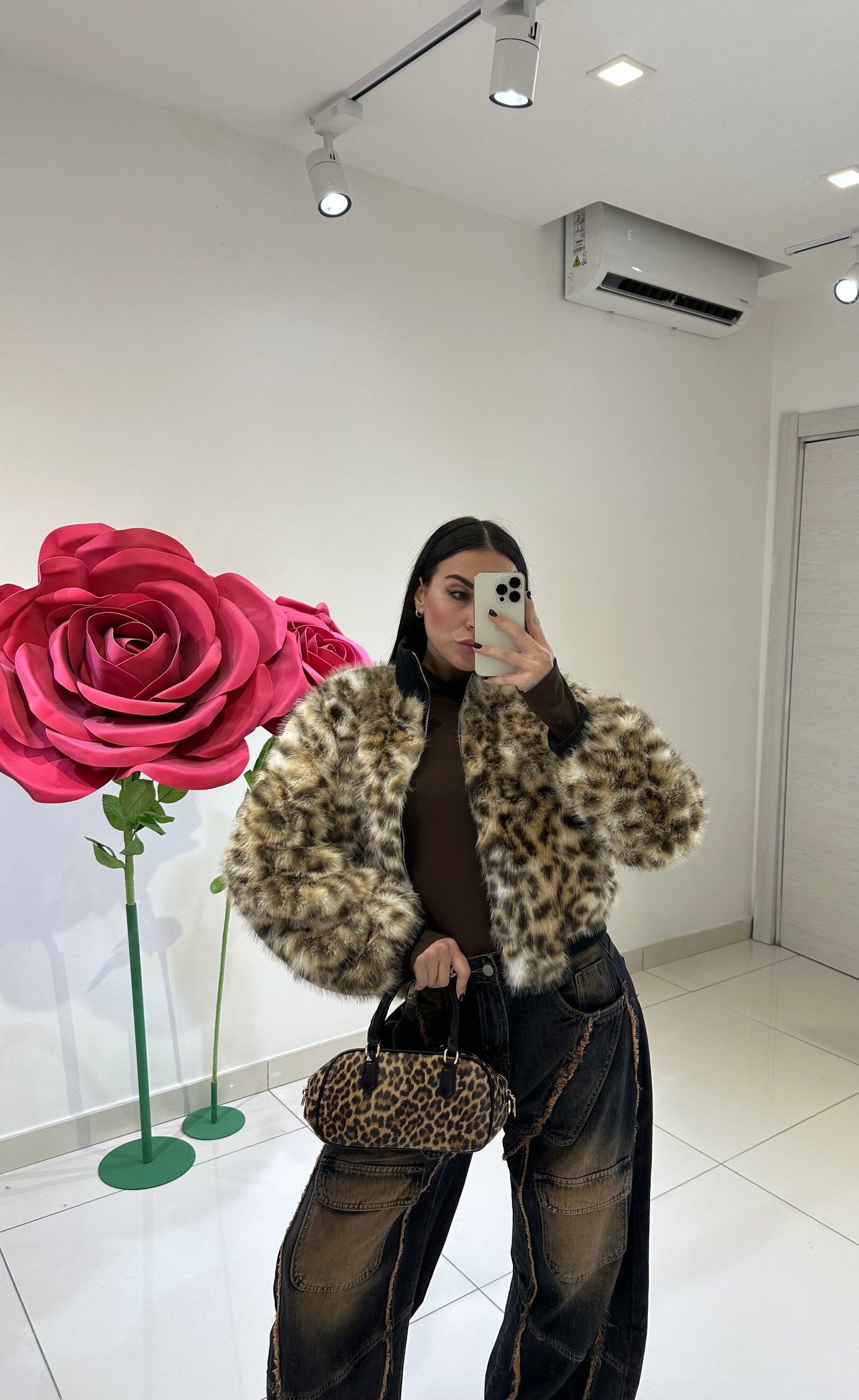 Bomber Pelliccia Scar