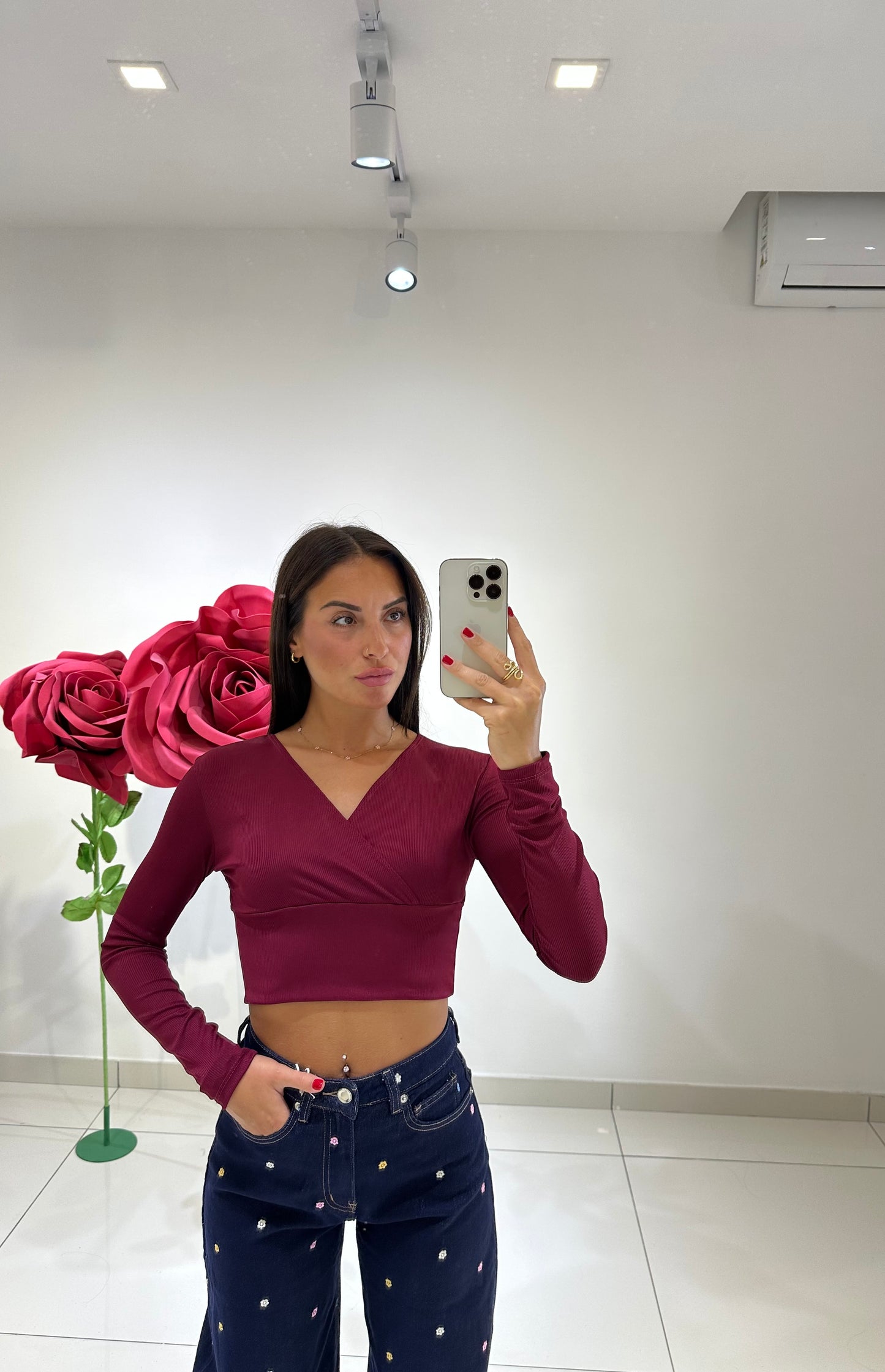 Maglia Crop Anna