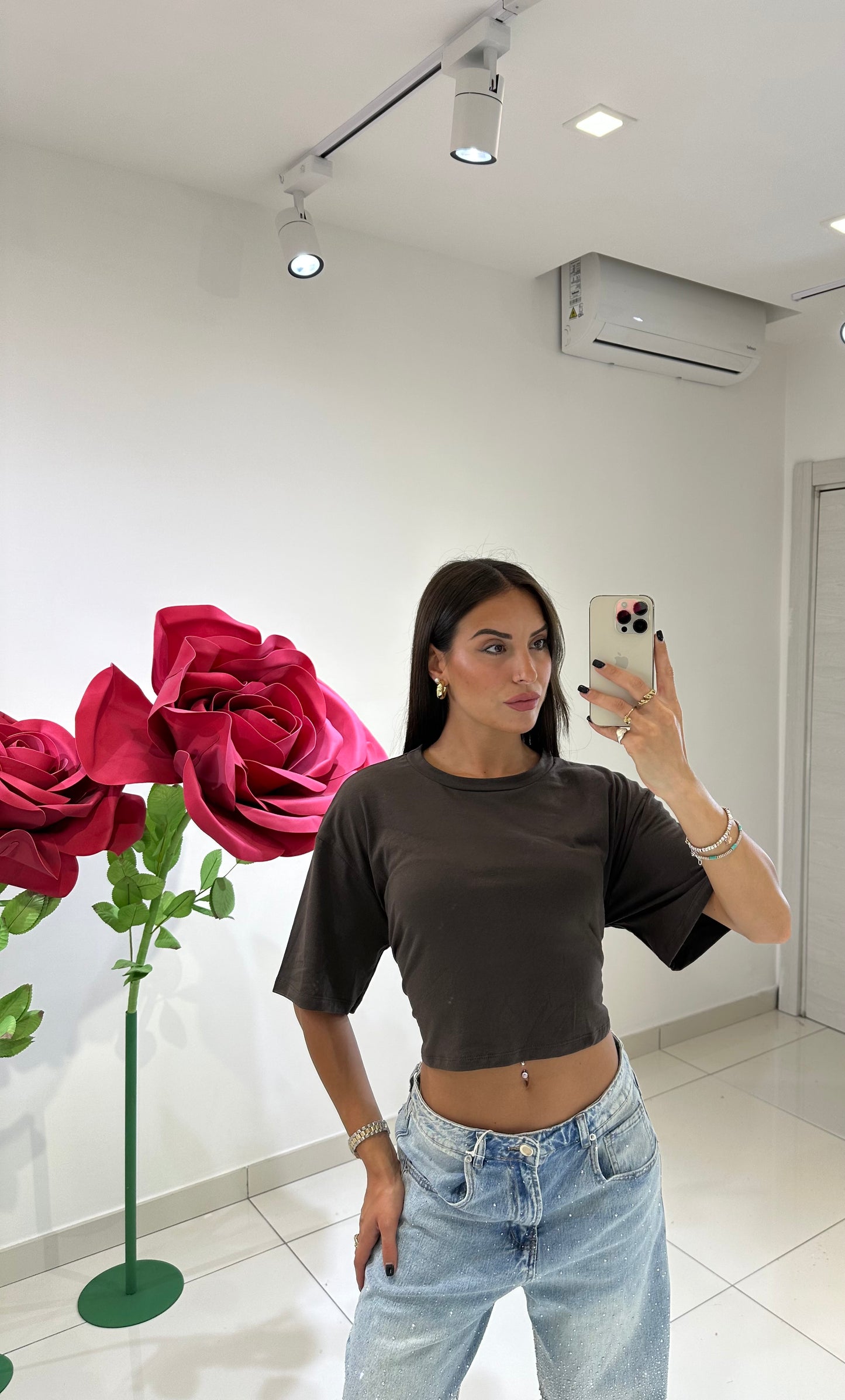 T-shirt Zoe Crop
