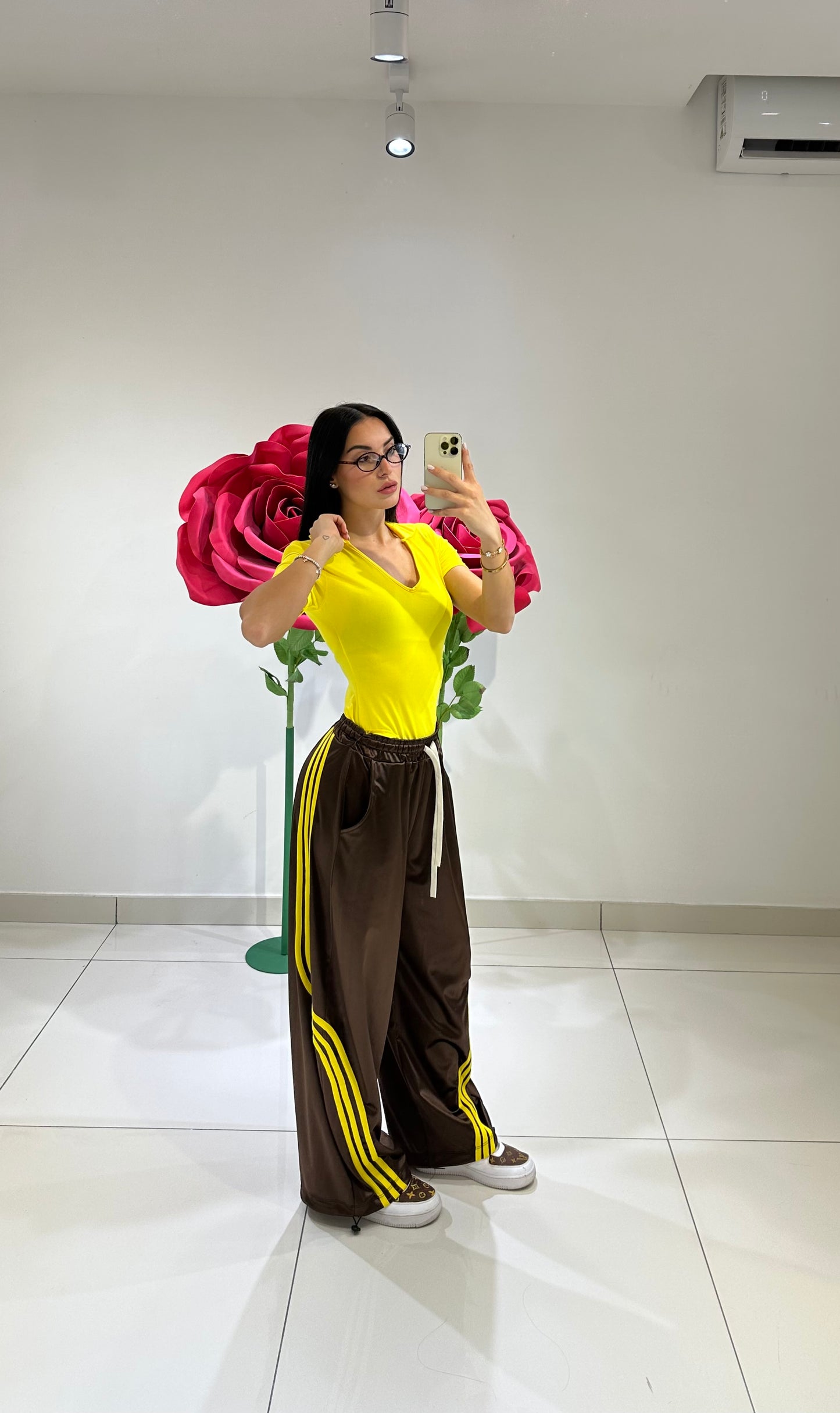 Pantalone Baseball Yellow