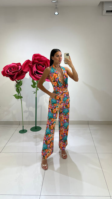 Jumpsuite Elsa Flower