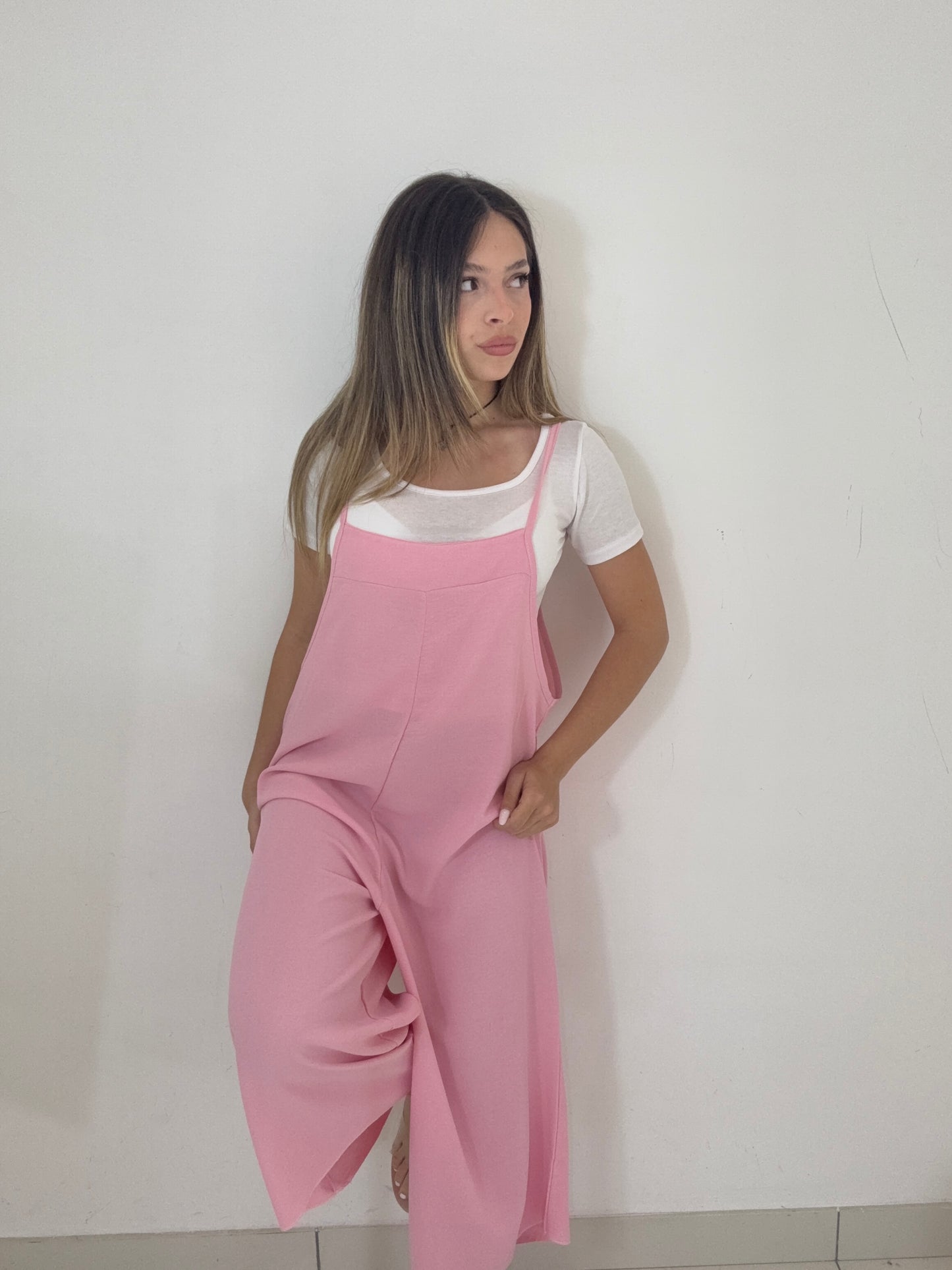 Salopette Christina con T-Shirt