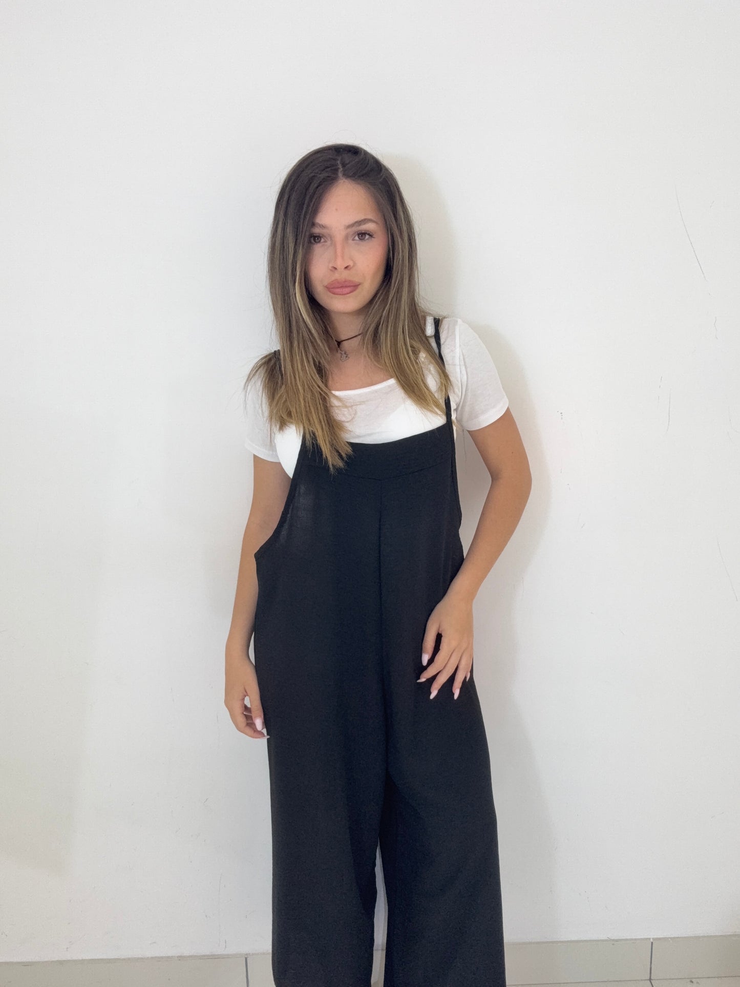 Salopette Christina con T-Shirt