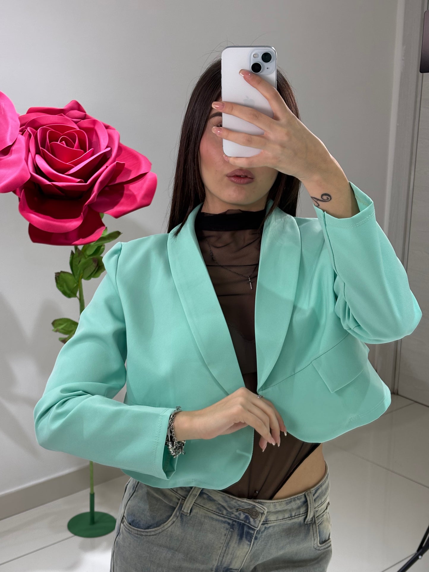 Blazer Crop Linda
