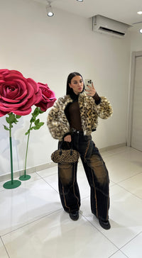 Bomber Pelliccia Scar