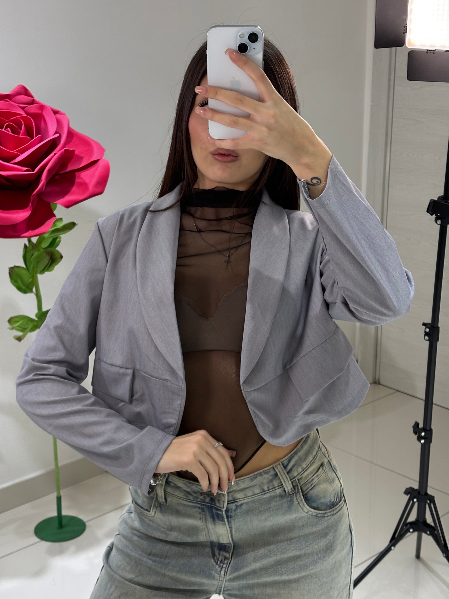 Blazer Crop Linda