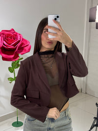 Blazer Crop Linda
