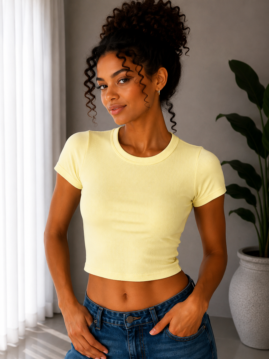 T-Shirt Crop Stefany