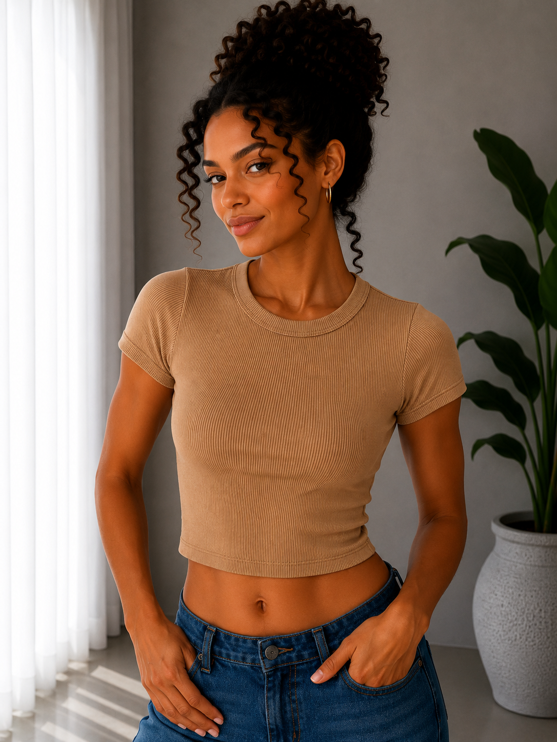 T-Shirt Crop Stefany