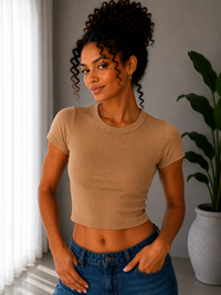 T-Shirt Crop Stefany