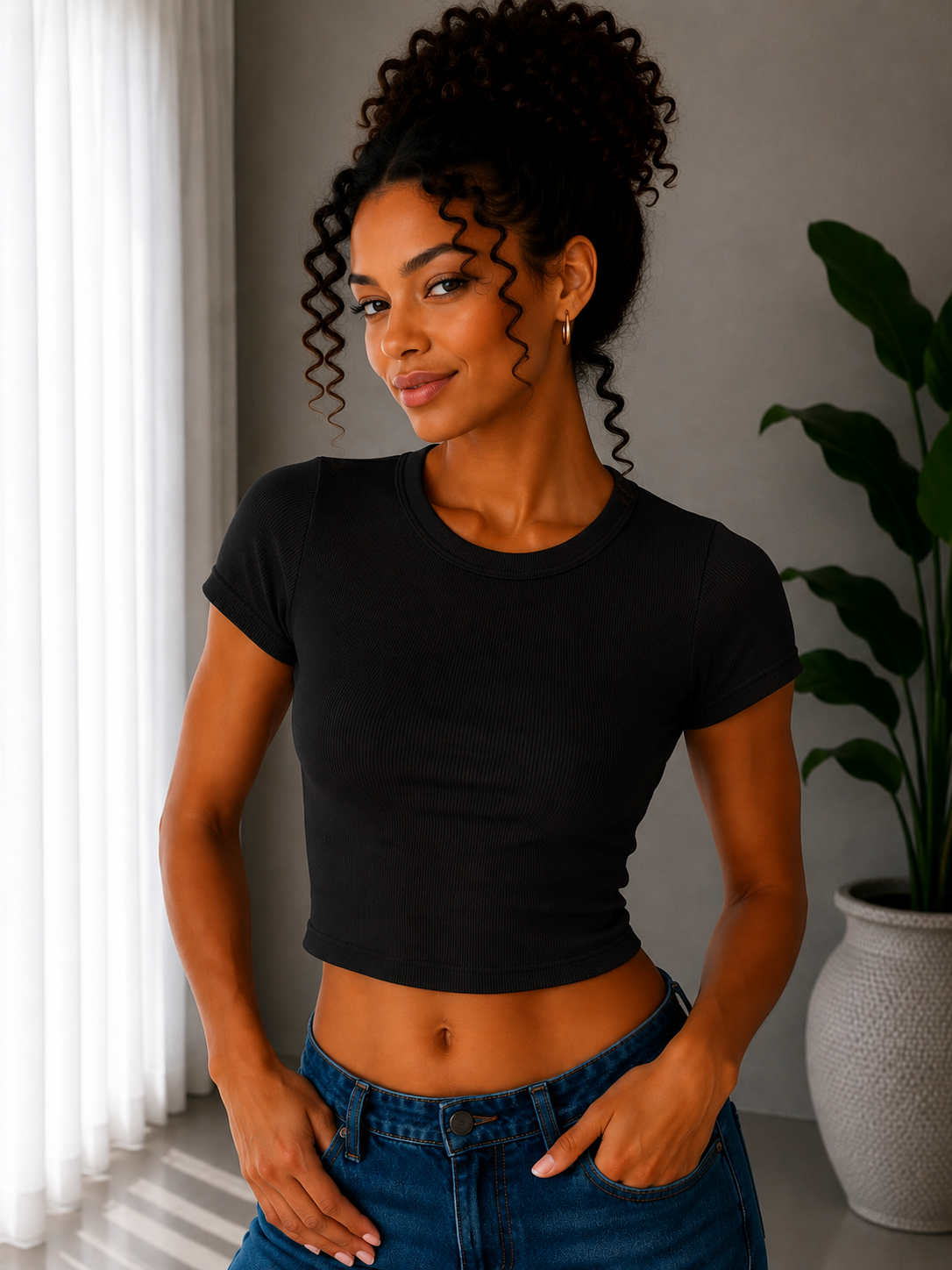 T-Shirt Crop Stefany