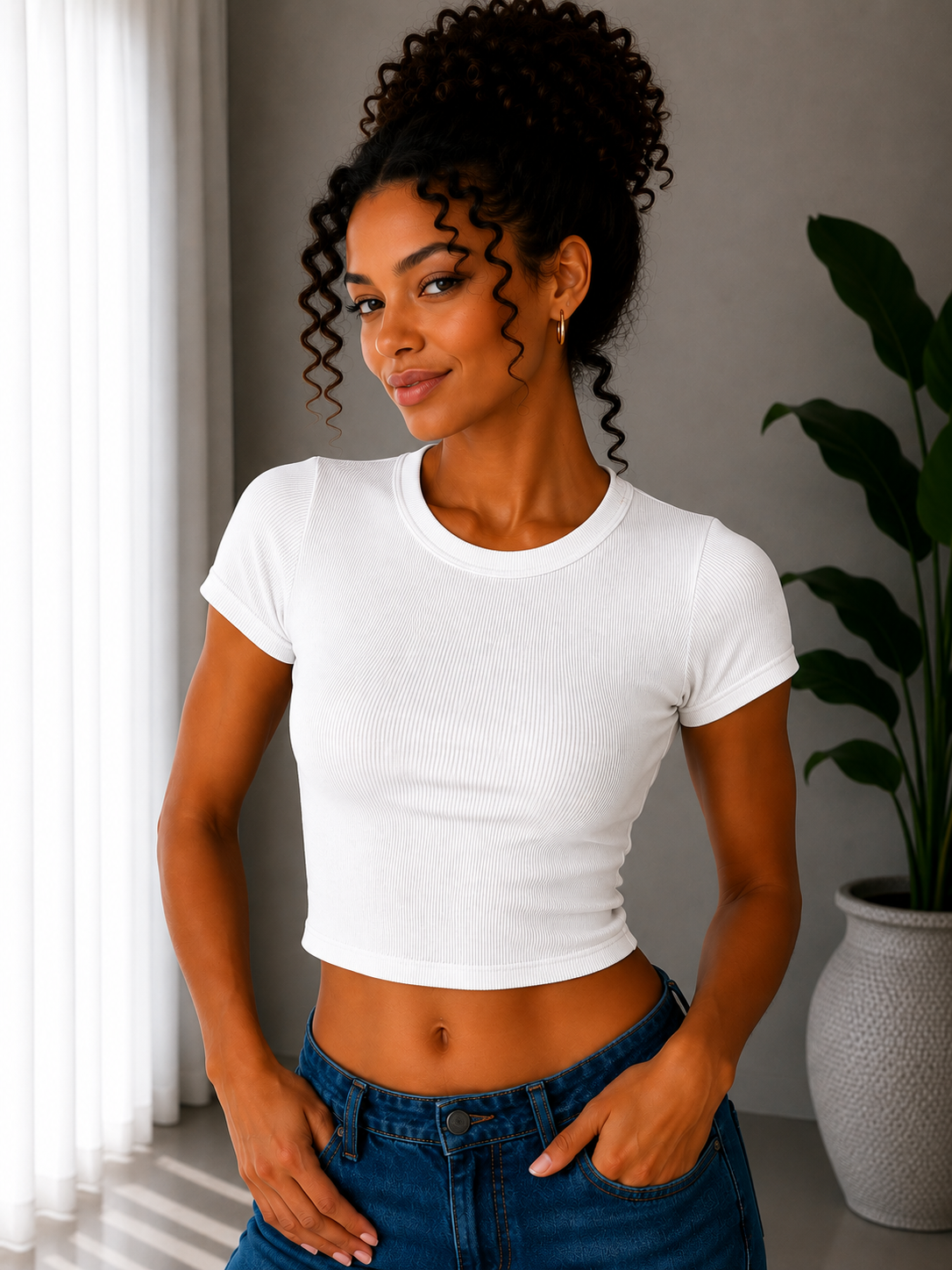 T-Shirt Crop Stefany