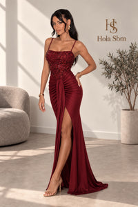 Abito Jelly bordeaux