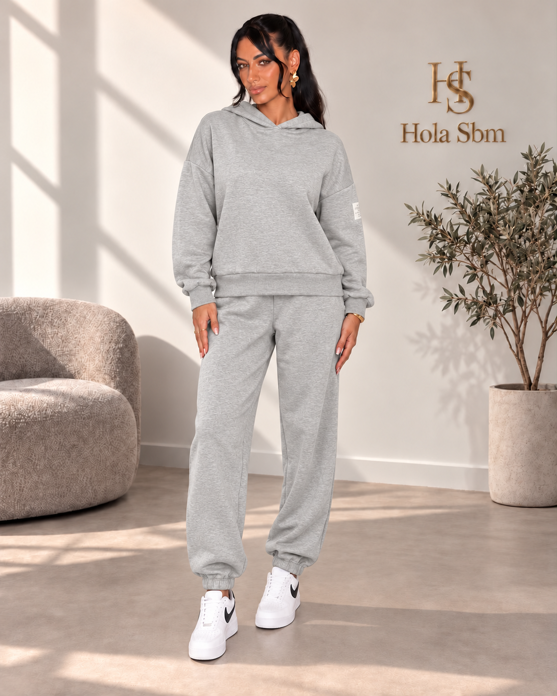 Coordset Alison Winter – Grigio mélange