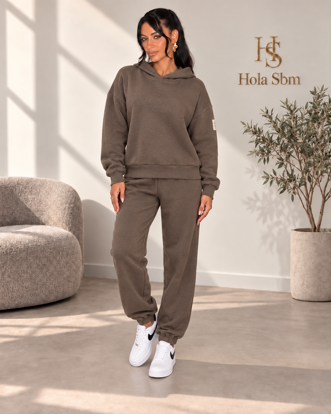 Coordset Alison Winter – Marrone tortora