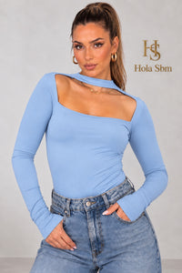 Body Choker Azzurro