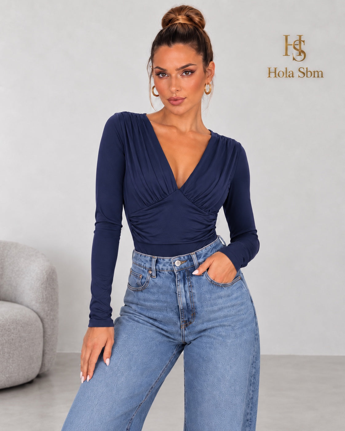 Body Ivy color Blu Navy