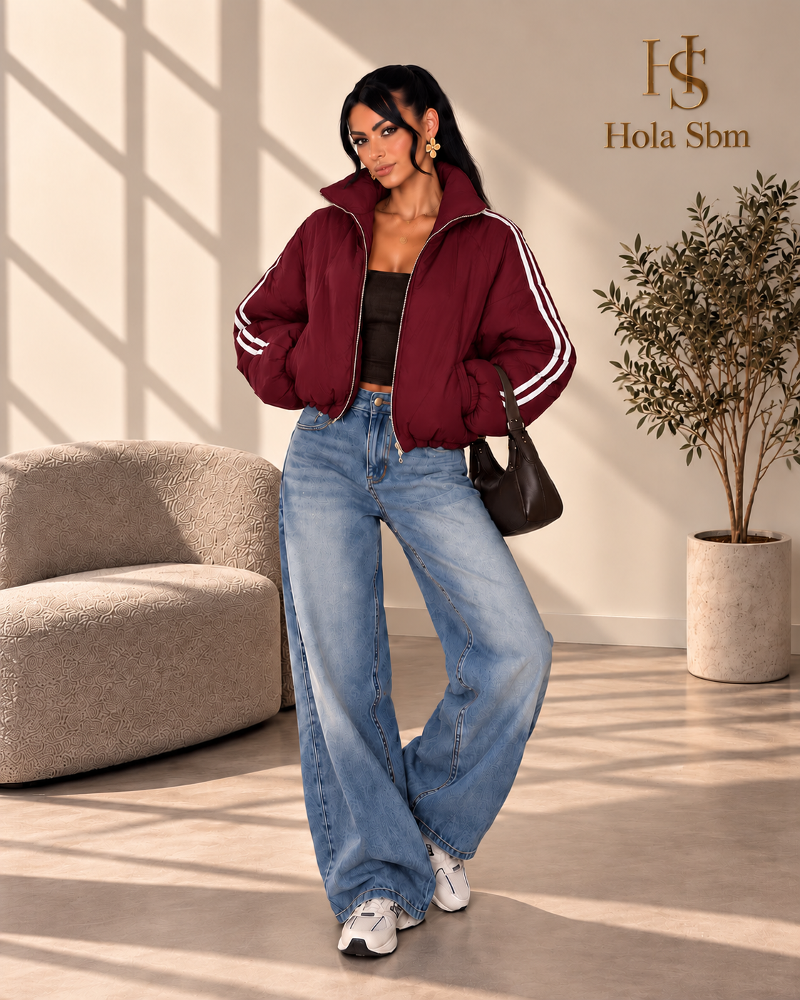 Bomber Vicky Bordeaux