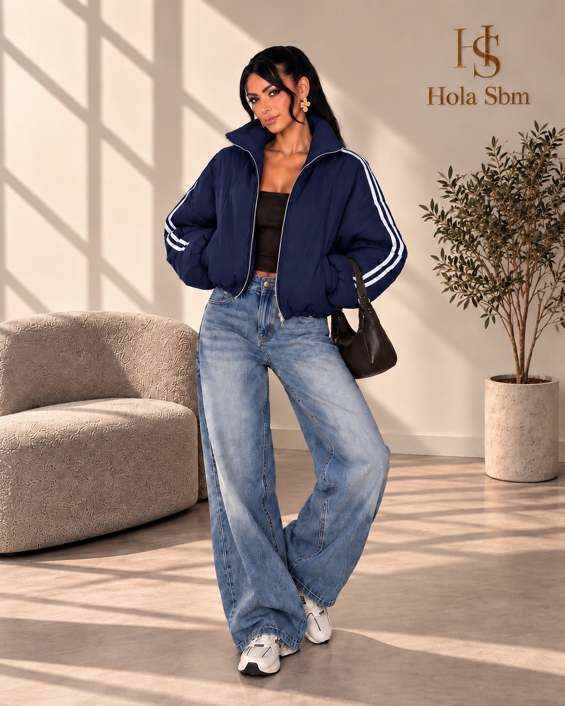 Bomber Vicky Blu navy