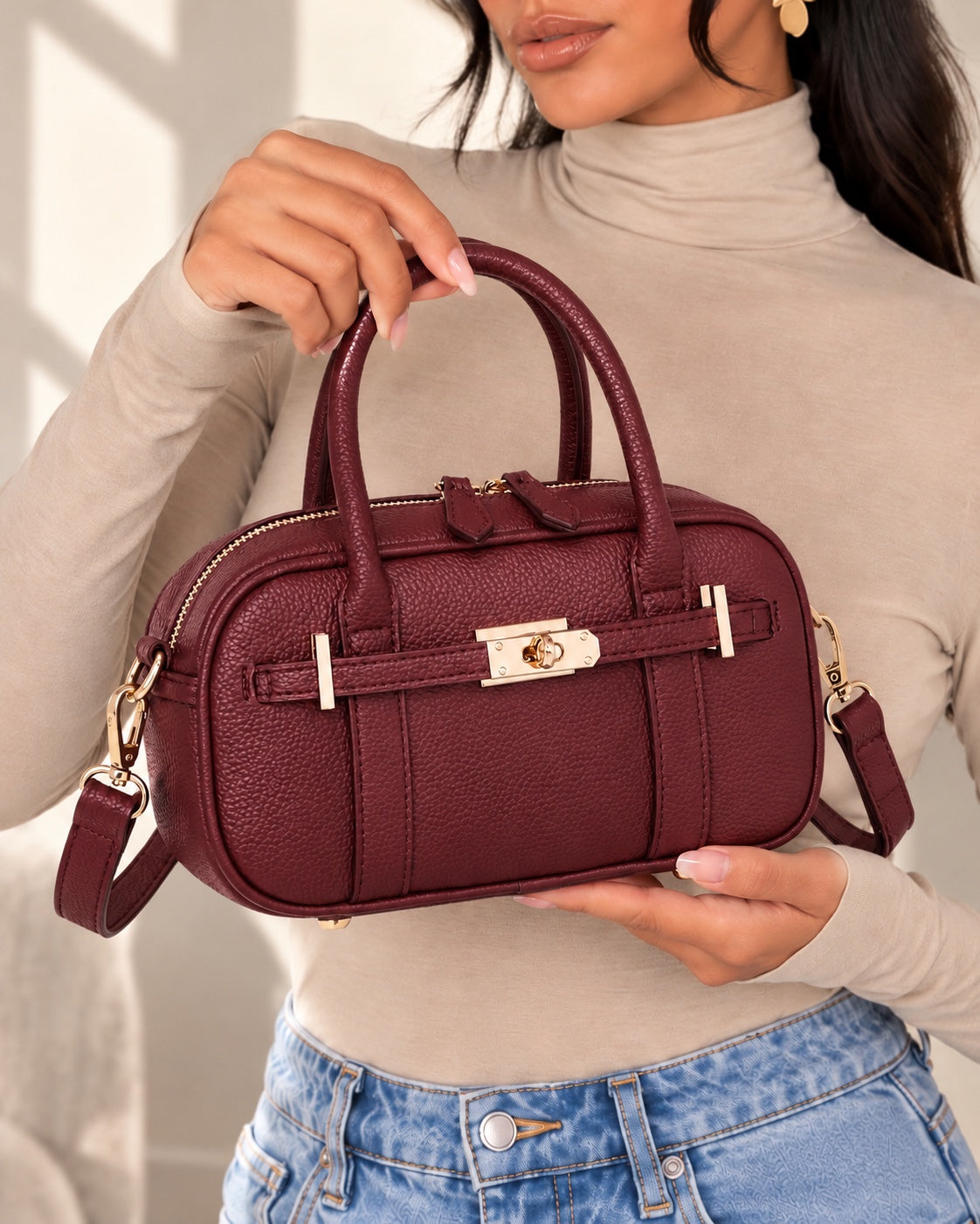 Borsa Elvia Bordeaux – Hola SBM