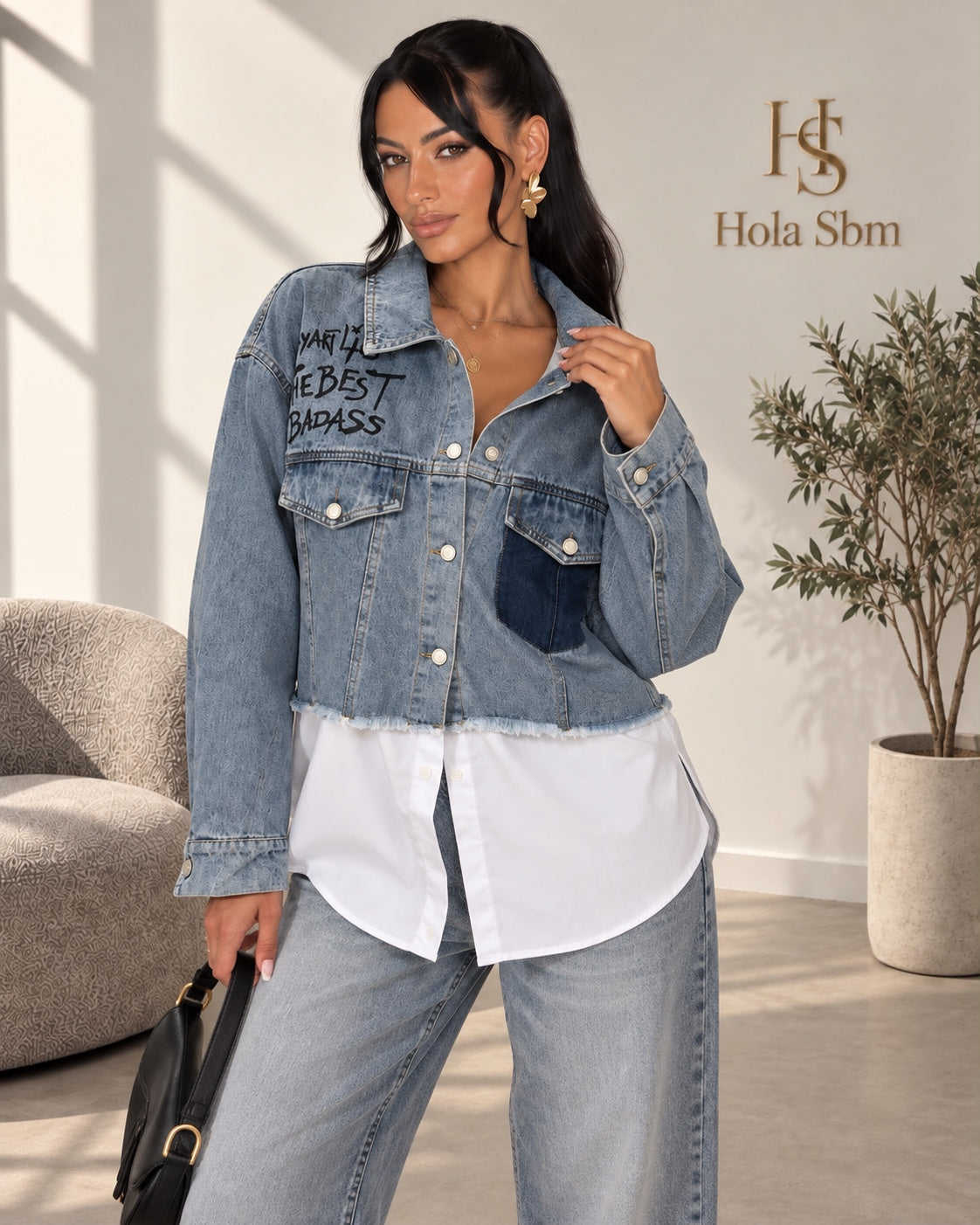 Camicia Rebel Denim bianco