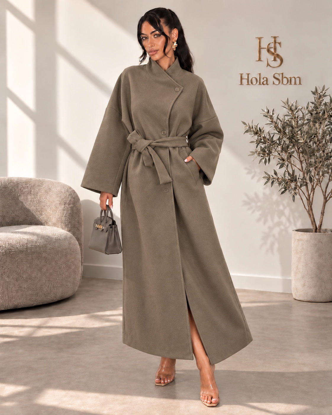 Cappotto Auvrel Tortora